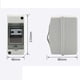thumbnail image 2 of Caja de protección de distribución Caja de conexiones eléctricas cubierta transparente Caja de distribución de energía a prueba de polvo para taller shamjiam Protección de distribución, 2 of 8