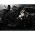 thumbnail image 3 of Babette 24x19 Black Modern Framed Museum Art Print Titled - Darkness, 3 of 5