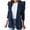 Navy, variant on Babysbule Women's Tops, Jackets& Coat Fashion Women Solid Long Sleeve Office Coat Cardigans Suit Long Jacket Tops