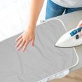 thumbnail image 4 of unbranded Alfombrilla Para Planchado Portátil Con Protección Contra Calor Y Tela Resistente Plateada, 4 of 6