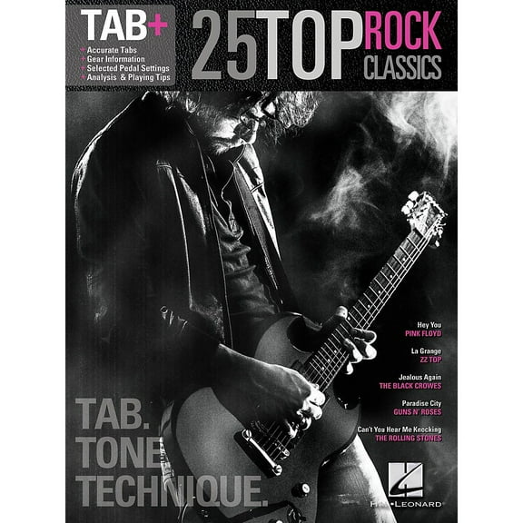 Hal Leonard 25 Top Rock Classics - Tab. Tone. Technique. (Tab )