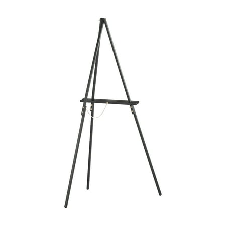Studio Display Wood Tripod Easel for Posters, Art, Event Signage, Tradeshows, or Seminars (63" Tall)