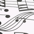 thumbnail image 4 of Jingsheng Music Notes Wall Art Sticker Removable Vinyl Wall Stickers Home Decoration, 4 of 8