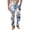 Blue, variant on Halloween Trousers for Men Plus Size Skeleton Witch Wide-Leg Cute Drawstring Trousers Long Funny Ghost Pants, 3XL