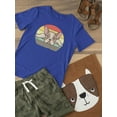 thumbnail image 3 of Retro Style Frenchie Bulldog T-Shirt Toddler -Image by Shutterstock,  5 Toddler, 3 of 4