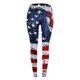 thumbnail image 4 of Gibobby Pantalones de yoga Mujeres Casual Cuatro de julio Día de la Independencia Impreso Deportes Leggings Pantalones largos(Rojo de la sandía,CH), 4 of 5