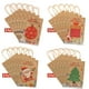 thumbnail image 2 of Bolsas de regalo de Navidad Kraft 24 bolsas en diferentes estilos Bolsas de papel de Navidad con asas Bolsas de regalo de Navidad con estampados navideños para envolver regalos Suministros d JFHHH pequeña, 2 of 5