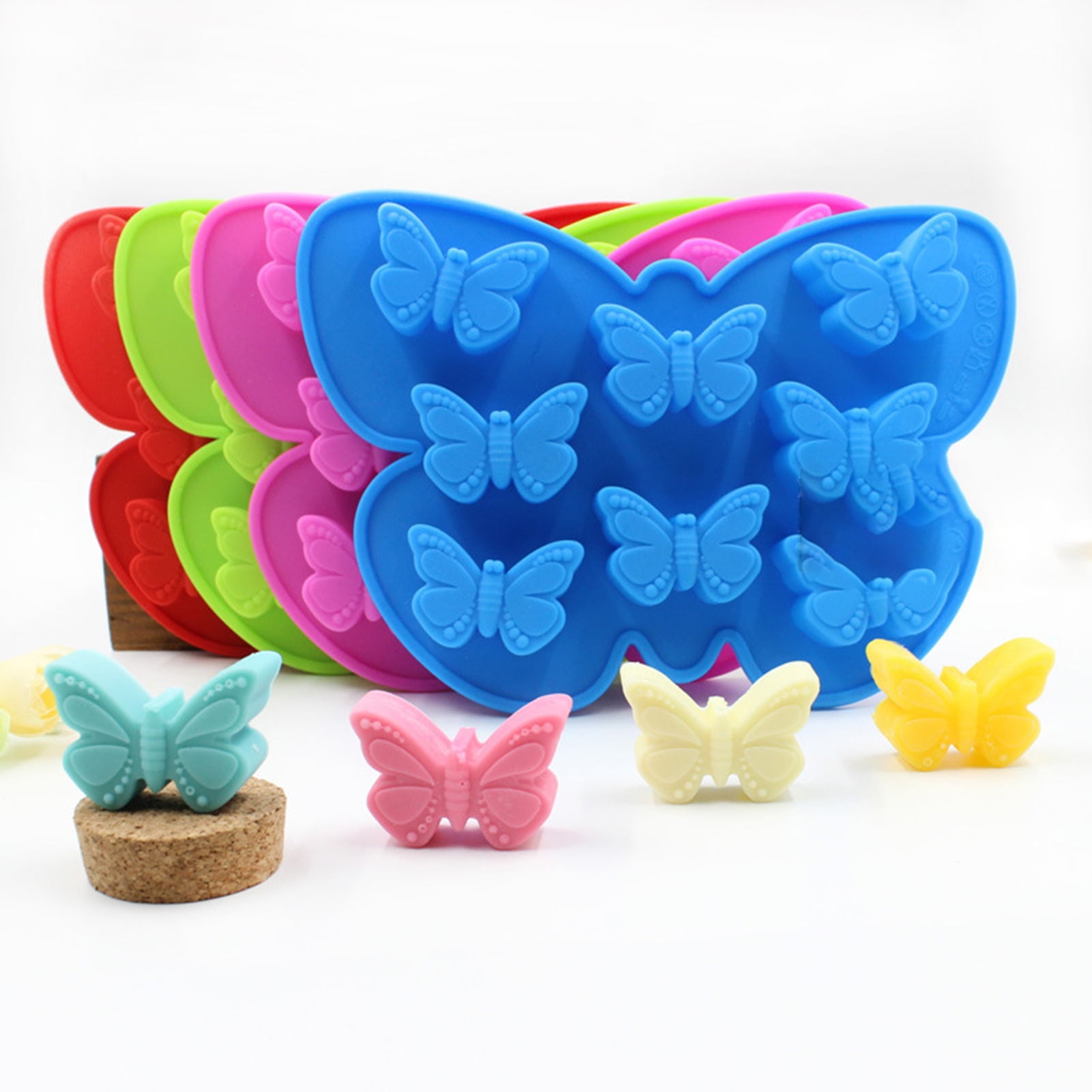Sugar Craft 3D Butterfly Butterflies Flower Silicone Mould Y Fondant