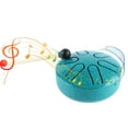 thumbnail image 2 of LLC Tambour à Main Professionnel Mini 6 Notes Sans Souci Instrument de Percussion avec Tambour Vert, 2 of 6