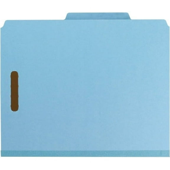 Smead 100% Recycled Classification Folders 3" Folder Capacity - Letter - 8 1/2" x 11" Sheet Size - 3" Expansion - 2 x 2K Fastener(s) - 2/5 Tab Cut - Top Tab Location - Right of Center Tab Position - 3