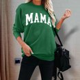 thumbnail image 6 of YanHoo Long Sleeve Mama Sweatshirts for Women Oversized Crewneck Sweatshirt Loose Fit Pullover Tops, 6 of 6