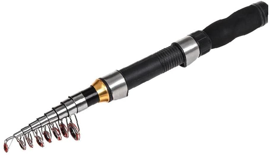 Multi Function Telescopic Fishing Rod Short Mini Fish Pole Portable Rod