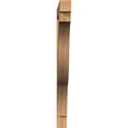 thumbnail image 2 of Ekena Millwork 3 1/2"W x 42"D x 42"H Funston Block Smooth Bracket, Western Red Cedar, 2 of 4