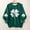 Green, variant on Girls St Patricks Day Shirt Good Fortune Clover Graphic Sweatshirt Green Crewneck Top Soft Stretch Kids to Youth Sizes,Size 12-13T