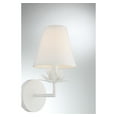 thumbnail image 6 of Trade Winds Rosalie 1-Light Wall Sconce in White, 6 of 6