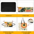 thumbnail image 4 of Bohemian Color Outdoor Picnic Blanket, Foldable Waterproof Beach Mat, Portable Beach Blanket for Beach Camping, Hiking, Family Concerts, 4 of 8