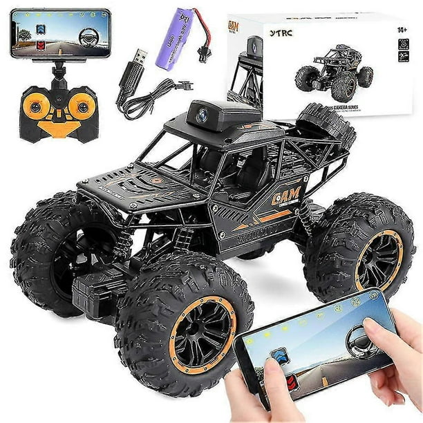 24G Remote Control Car With Camera 4WD Off-Road RC Car Toy Monster Truck Boris