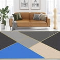 thumbnail image 4 of 6'x9' thick carpet for living room runway carpet area rug non slip aztec area rug coastal area rug, 4 of 10
