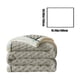 thumbnail image 3 of Manta para sofá, manta de franela extra gruesa de doble capa, ideal para la siesta en la oficina, cálida y cómoda, ideal para cama o sofá, manta de tela., 3 of 6