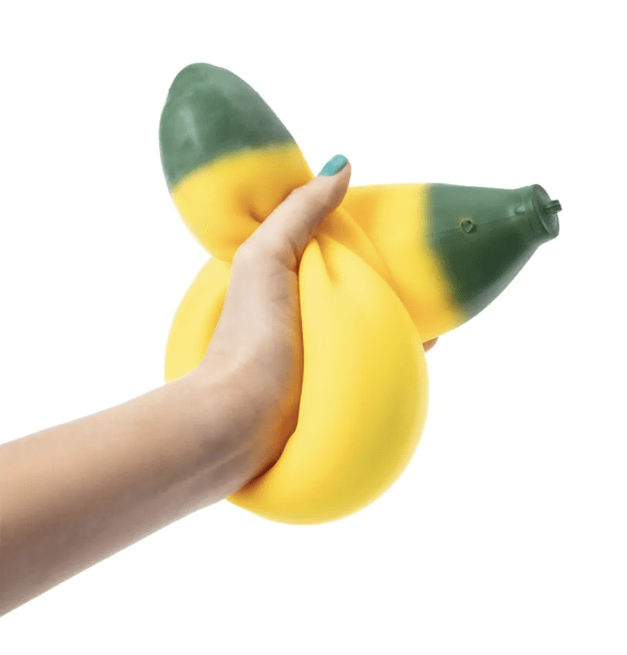 Smush Mart Sensory Stress Relieving Banana Figure