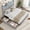 Gray, variant on Kicctian Queen Bed Frame with 4 Storage Drawers,Velvet Upholstered Platform Bed with 50.8" Tall Headboard,Charging Station,LED Lights,No Box Spring Needed,Beige