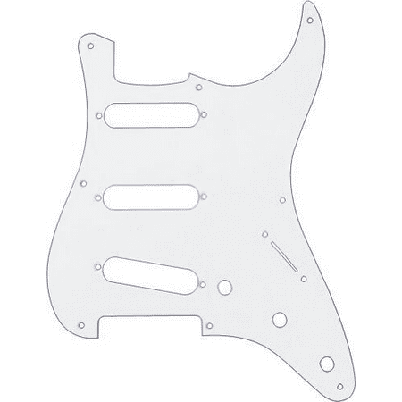 Fender 099-2017-000 57 Stratocaster (8-Hole) 1-Ply Pick Guard for 3 Single-Coil Pickups -