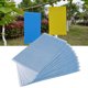 thumbnail image 4 of Tablero adhesivo para mosquitos de doble cara, trampa para plagas, tablero adhesivo, mata insectos voladores (azul), 10 Uds., 4 of 8