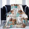 thumbnail image 3 of Custom Blanket with Photo Personalized Blankets and Throws Picture Blanket for Friend, Customized Gifts for Brother Sisters (40"x60") Blankets, 3 of 5