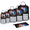Multicolor 2, variant on Jiaoprinted Vintage Baseball 6 Set Compression Packing Cubes for Travel Essentials, Cool Sports Lightweight Carry on Expandable Luggage Organizer Bags for Women Men
