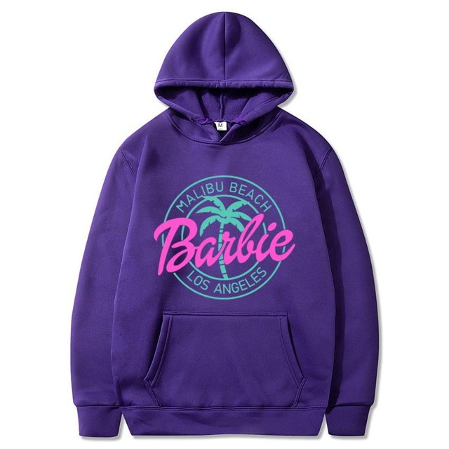 Barbie Let S Go Printed Pattern Ebay Plus Fleece Sweatshirt Hoodie