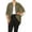 Olive, variant on Plus Size Women's Trendy Style Open Front Loose Fit Cardigan