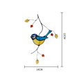 thumbnail image 2 of Pegatina De Pared, Pegatina De Arte De Pájaro, Pegatina Decorativa Con Diseño De Mascota Multicolor, Pegatina De Vinilo De Pared Diy Para Pegatina De Fondo Serendint HA034486-00, 2 of 6