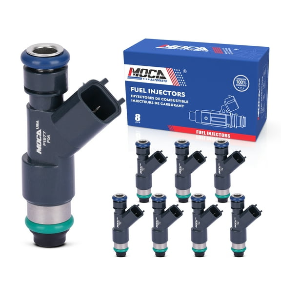 MOCA AUTOPARTS 8x Fuel Injectors FJ977 Fit for 2007-2009 Chevrolet Tahoe Avalanche 5.3L & 2007-2009 GMC Yukon Yukon XL 1500 5.3L