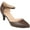 Brown, variant on Journee Womens Bettie Almond Toe Mid Heel Pumps, Widths Available