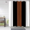 thumbnail image 2 of Shower Curtain Brown Black White Shower Curtains for Bathroom Decor Boho Style Shower Curtain Sets with Hooks Waterproof Fabric Bath Curtain Extra Long 72" X 84", 2 of 6