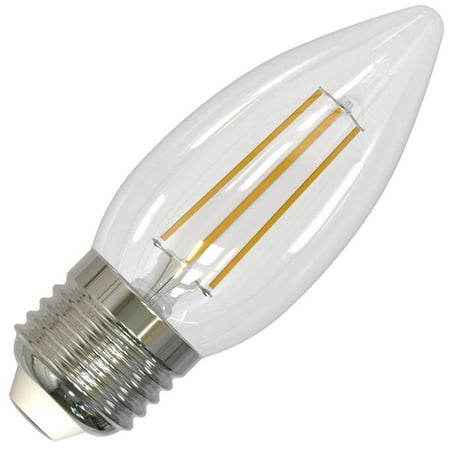 

Bulbrite 776862 - 4.5 watt 120 volt B11 Medium Screw Base 2700K Dimmable LED (LED4B11/27K/FIL/E26/3)
