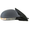 thumbnail image 2 of For Volkswagen Jetta 2005 06 07 08 09 2010 Door Mirror Passenger Side | Power | Heated | w/ Signal Light | Paint To Match | Replacement For 1K1 857 508 CS 9B9 | VW1321122, 2 of 5