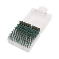 thumbnail image 1 of QualitChoice 100Pcs Rubber Grinding Head Mini High Fit Easy Storage Polish Grinder Polishing Tools Grinding Machine Fittings, 1 of 6