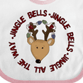 thumbnail image 4 of Inktastic Jingle Bells Boys or Girls Baby Bib, 4 of 4
