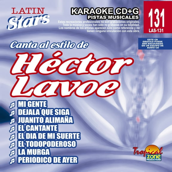 Karaoke Latin Stars 131 Hector Lavoe