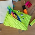 thumbnail image 4 of ZIPIT Classic Monster jumbo Pencil Case, Bright Lime, 4 of 9