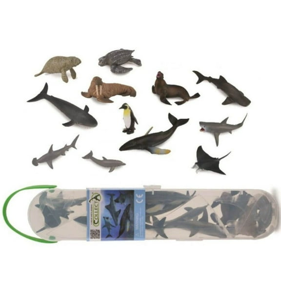 Breyer Horses CollectA Mini Set of Sea Animals #A1107 - 12 Pieces Total