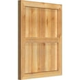 thumbnail image 3 of 21 1/2"W X 27"H Timbercraft Four 5 3/8" Boards Framed Board-N-Batten Shutters, Rough Sawn Western Red Cedar (Per Pair), 3 of 13