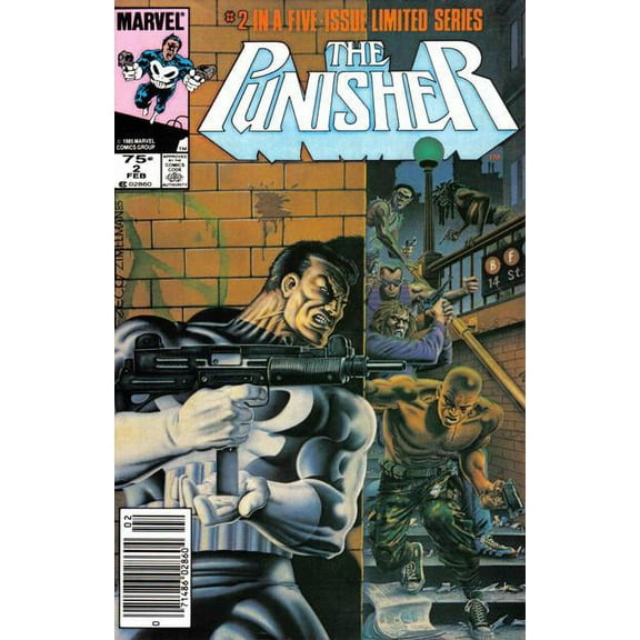Punisher (1st Series) #2 (Newsstand) VF ; Marvel Comic Book