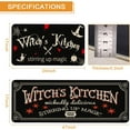 thumbnail image 2 of Halloweeen Kitchen Rugs and Mats Set of 2, Halloweeen Witches Kitchen Mat, Seasonal Holiday Washable Non-Slip Floor Mats for Halloweeen Witchy Kitchen Decor - 17x29 and 17x47 Inch, 2 of 6