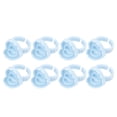 thumbnail image 4 of Anneau de Colle d'Extension de Cils Jetable 100pcs, Support de Forme de Cœur Réglable pour les Salons de Beauté, 4 of 8