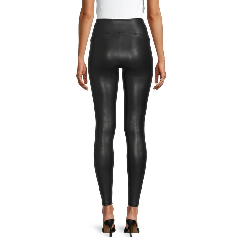 High Waisted Faux Leather Leggings Available In Store. Sizes S-M