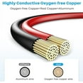 thumbnail image 5 of Pixelman SAE Extension Cable,(10AWG-6FT) Advanced Heavy Duty SAE to SAE Battery Charging Extension Cord for Motorcycle Automotive Power Trolling Motor Travel Trailer Solar Panel SAE Plug, 5 of 7