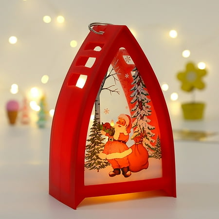 

Decorative Lights Hut Design Electronic Christmas Decorations LED Light New Children s Hand Held Gift Window Display Pendant LED Night Light Religion For Christmas Decoration