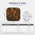 thumbnail image 3 of Balery 2 Piece Daisies Car Windshield Sun Shade|Foldable Front Windshield Shade for Car Front Window for Most Sedans SUV Truck-Medium, 3 of 7